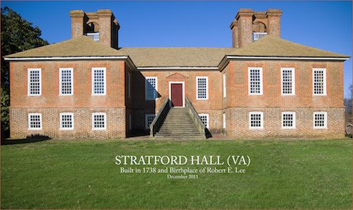 Stratford Hall in VA