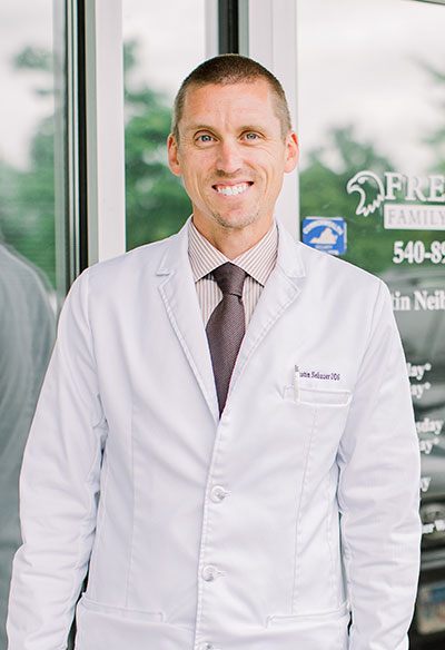 Justin Neibauer, DDS of Freedom Family Dentistry in Fredericksburg, VA